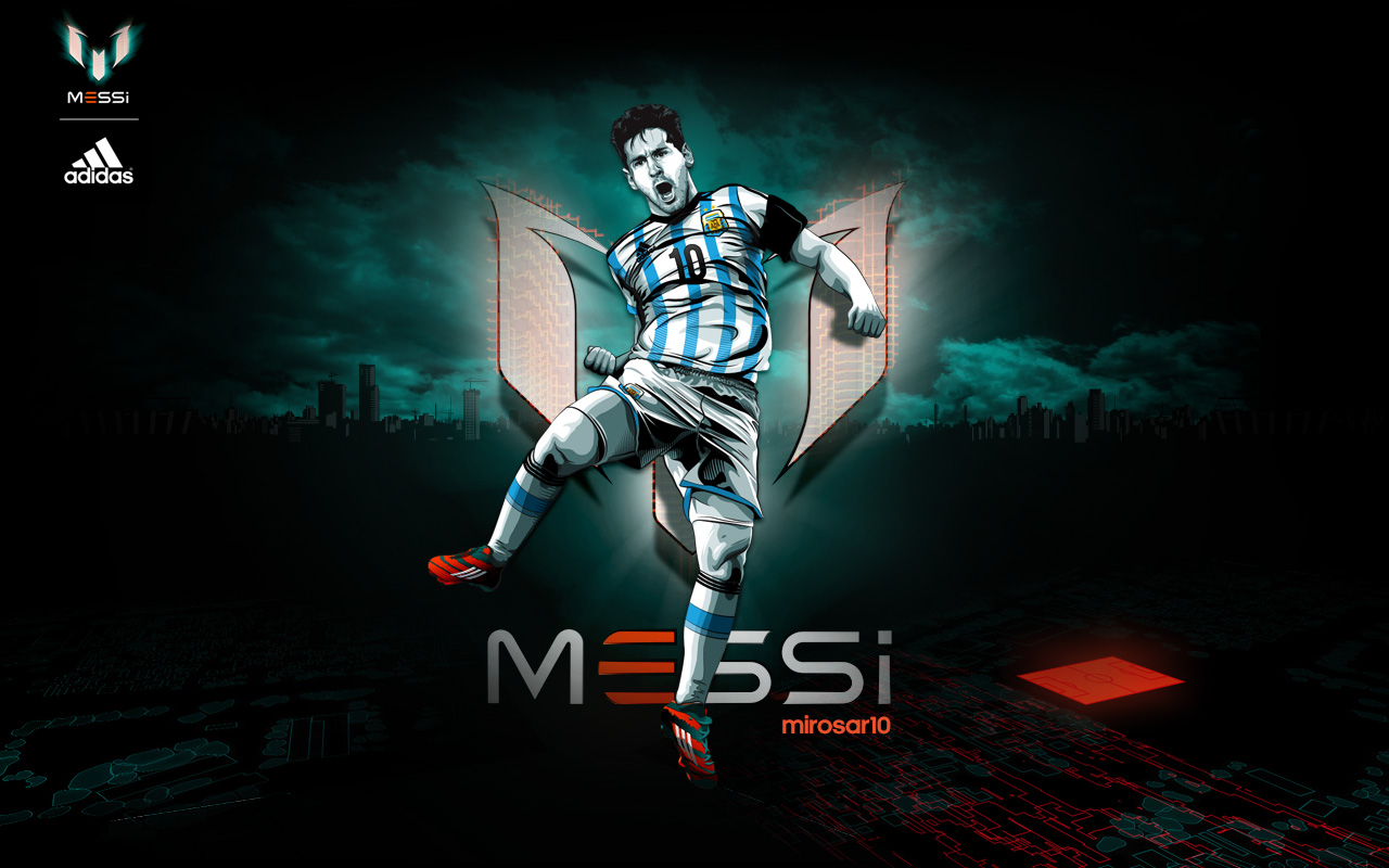 adidas and messi